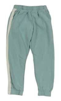 Světlezelené tepláky s pruhem F&F