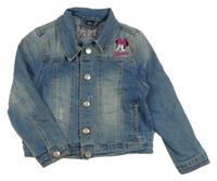 Modrá riflová bunda s Minnie Primark