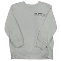 Bílá mikina s nápisem George