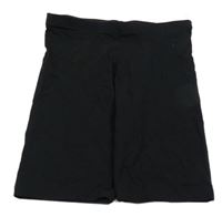 Černé elastické kraťasy C&A