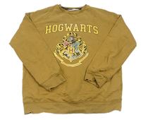 Hnědá mikina s nápisem - Harry Potter H&M