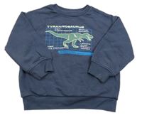 Tmavomodrá mikina s dinem M&S