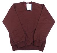 Nové - vínová mikina 