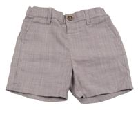 Lila melírované chino kraťasy Next