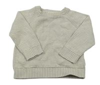 Světlebéžový lehký svetr H&M