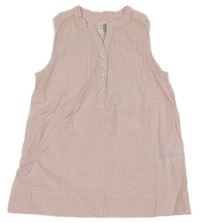 Světlerůžová lehká šatová tunika H&M