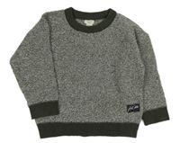Khaki melírovaný svetr River Island