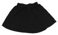 Černá bavlněná sukně 
