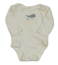 Bílé body s velrybou Tu