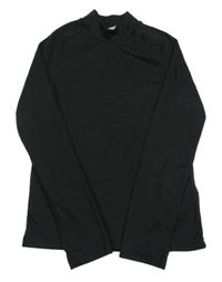 Tmavošedé funkční triko Decathlon