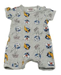 Šedý kraťasový overal - Looney Tunes
