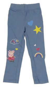 Světlemodré džegíny s Peppou 