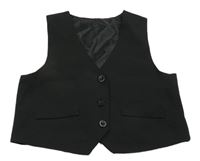 Černá slavnostní vesta 