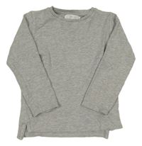 Světlešedé triko Next