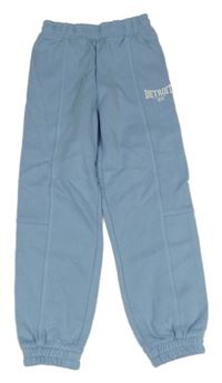 Světlemodré tepláky s nápisem Primark
