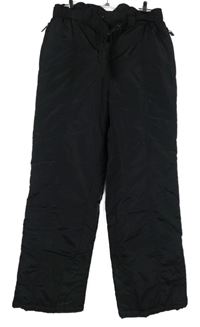 Pánské černé šusťákové funkční oteplovačky Shamp 