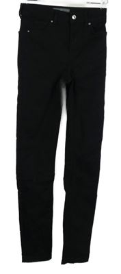 Dámské černé skinny rifle Primark 