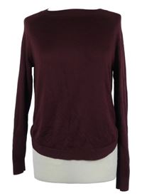 Dámský vínový lehký svetr S. Oliver