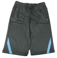 Antracitovo-modré sportovní kraťasy Active touch