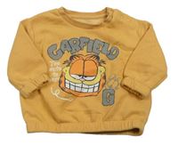 Meruňková mikina s Garfieldem 
