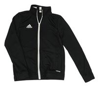 Černá sportovní propínací mikina Adidas