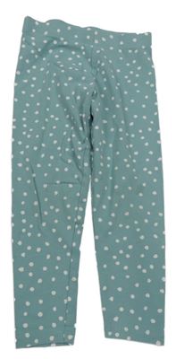 Světlemodrošedé puntíkaté legíny M&S