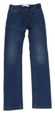 Tmavomodré skinny rifle Levi´s