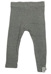 Šedé žebrované legíny 