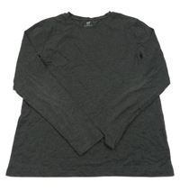 Tmavošedé triko H&M