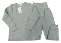 Nové - 2set - Šedé triko + tepláky 