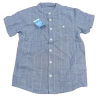 Modro-bílá kostkovaná košile Matalan