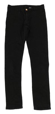 Černé skinny fit rifle H&M