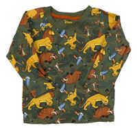 Khaki triko Lví Král Primark