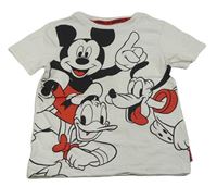 Bílé tričko s Mickeym George