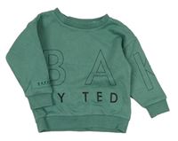 Zelená mikina s nápisem zn. Ted Baker