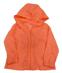 Neonově růžová šusťáková bunda s kapucí Coolclub