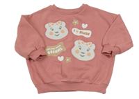 Růžová oversize mikina s Pudsey George 