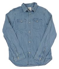 Modrá riflová košile H&M