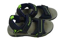 Tmavomodré neoprenovo/koženkové sandály Kangaroos vel. 30