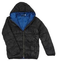 Černá prošívaná pod/zimní bunda s kapucí Pepperts!