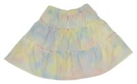 Duhová sukně s volánky H&M