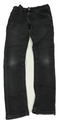 Černé skinny teplákové rifle C&A