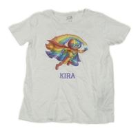 Bílé tričko s obrázkem Kiki&Koko