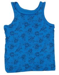 Cobaltově modrý nátělník s PAW PATROL C&A