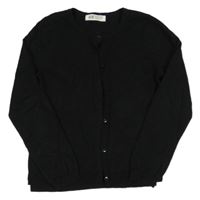 Černý propínací svetr H&M