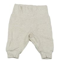 Béžové melírované lehké tepláky Lupilu