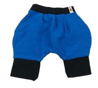 Safírovo-černé tepláky