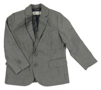 Šedé melírované slavnostní sako H&M