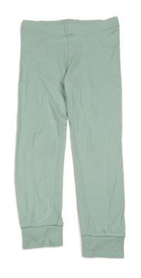 Světlezelené pyžamové kalhoty