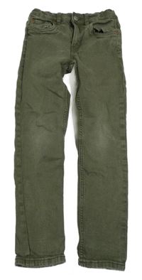 Khaki skinny fit rifle Zara